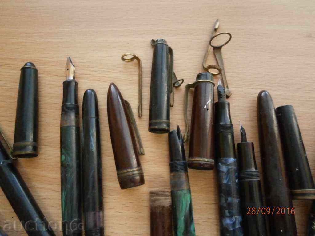 Lot Bakelite Pens for Parts or Restoration - 5 Lot Bakelite Pens for Parts or Restoration - 5