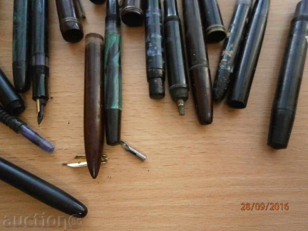 Lot Bakelite Pens for Parts or Restoration - 6 Lot Bakelite Pens for Parts or Restoration - 6