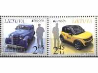 Чисти марки Европа СЕПТ, Автомобили  2013 от Литва