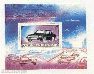 Чист  блок Автомобили 1989 от Монголия