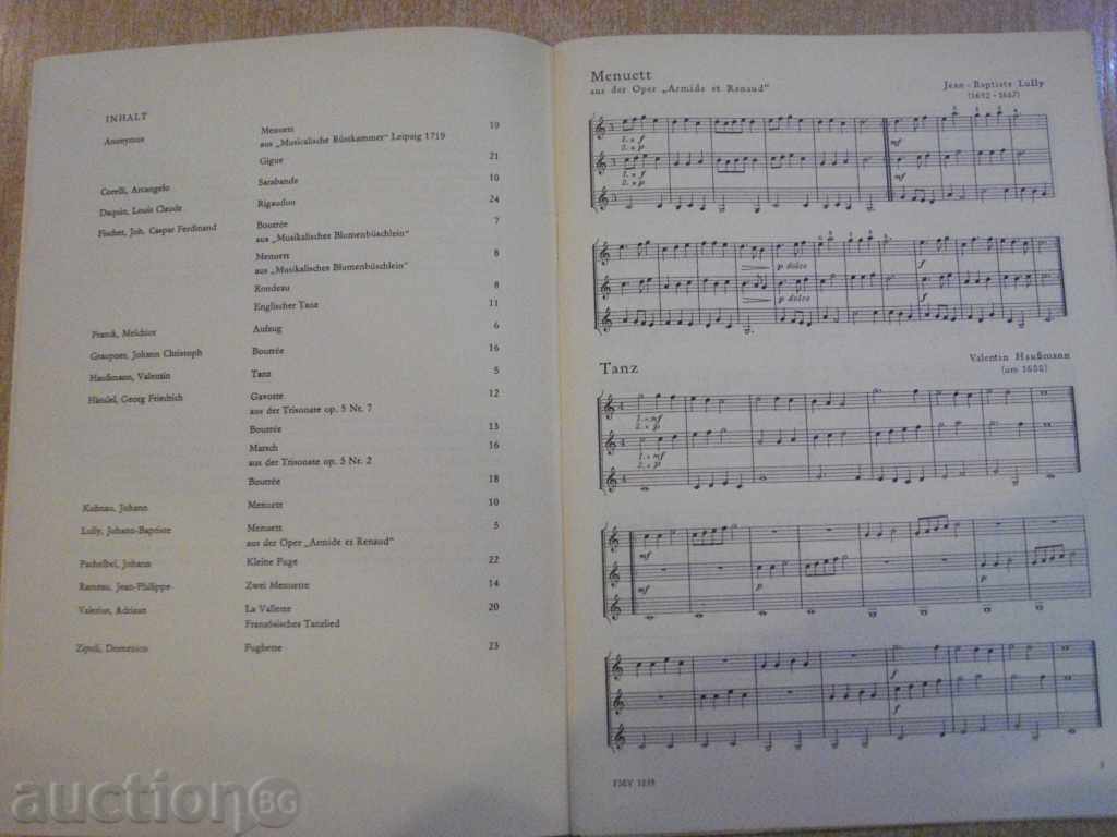 Auction Book "Musik für drei Gitarren-Heft I-Renate Große" -58 p. Auction Book "Musik für drei Gitarren-Heft I-Renate Große" -58 p.