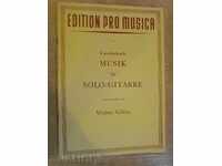 "MUSIK für SOLO - GITARRE - Walter Götze" - 48 pp.