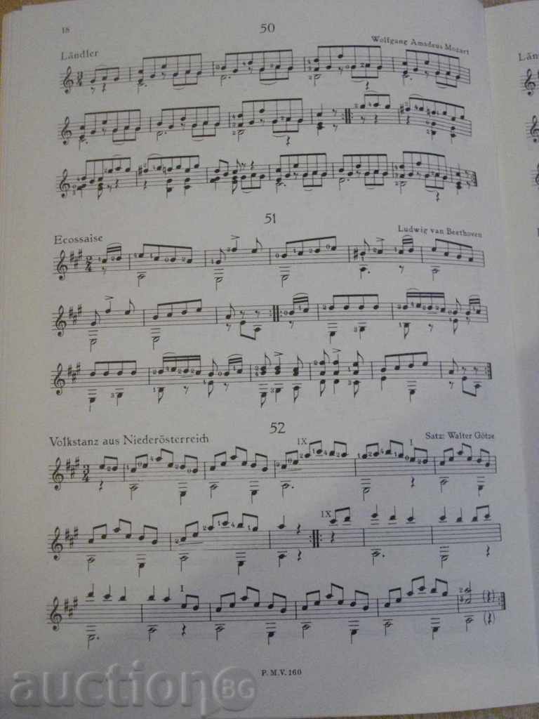 Delivery of Book "Tanzbuch für alle Gitarrespieler-WALTER GÖTZE" -32p. Delivery of Book "Tanzbuch für alle Gitarrespieler-WALTER GÖTZE" -32p.