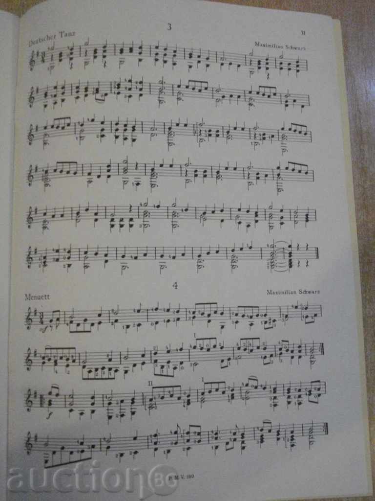 Book "Tanzbuch für alle Gitarrespieler-WALTER GÖTZE" -32p. - 6 Book "Tanzbuch für alle Gitarrespieler-WALTER GÖTZE" -32p. - 6