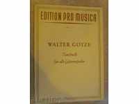 Βιβλίο "Tanzbuch für alle Gitarrespieler-WALTER Götze" -32str.