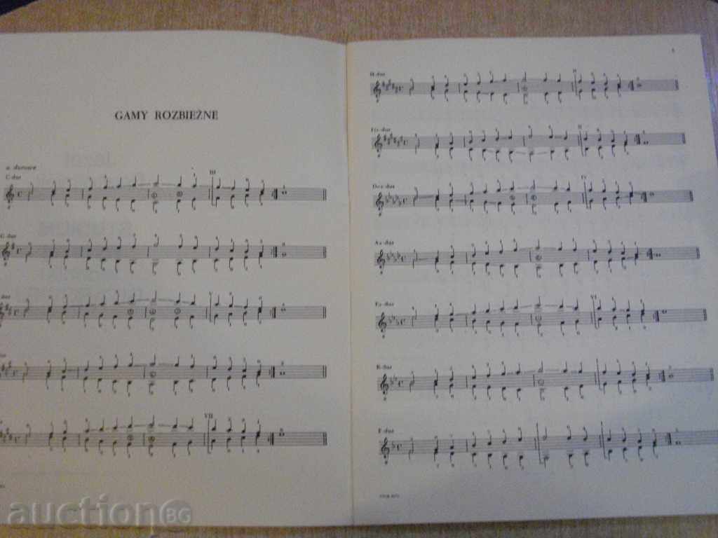 Book "STUDIUM wyższej techniki GITAROWEJ-Powroźniak" -52p. with price 10.00 BGN | € 5.11 Book "STUDIUM wyższej techniki GITAROWEJ-Powroźniak" -52p. with price 10.00 BGN | € 5.11