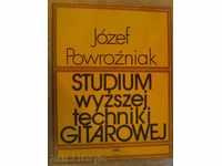 Book "STUDIUM wyższej Techniki GITAROWEJ-Powroźniak" -52str.