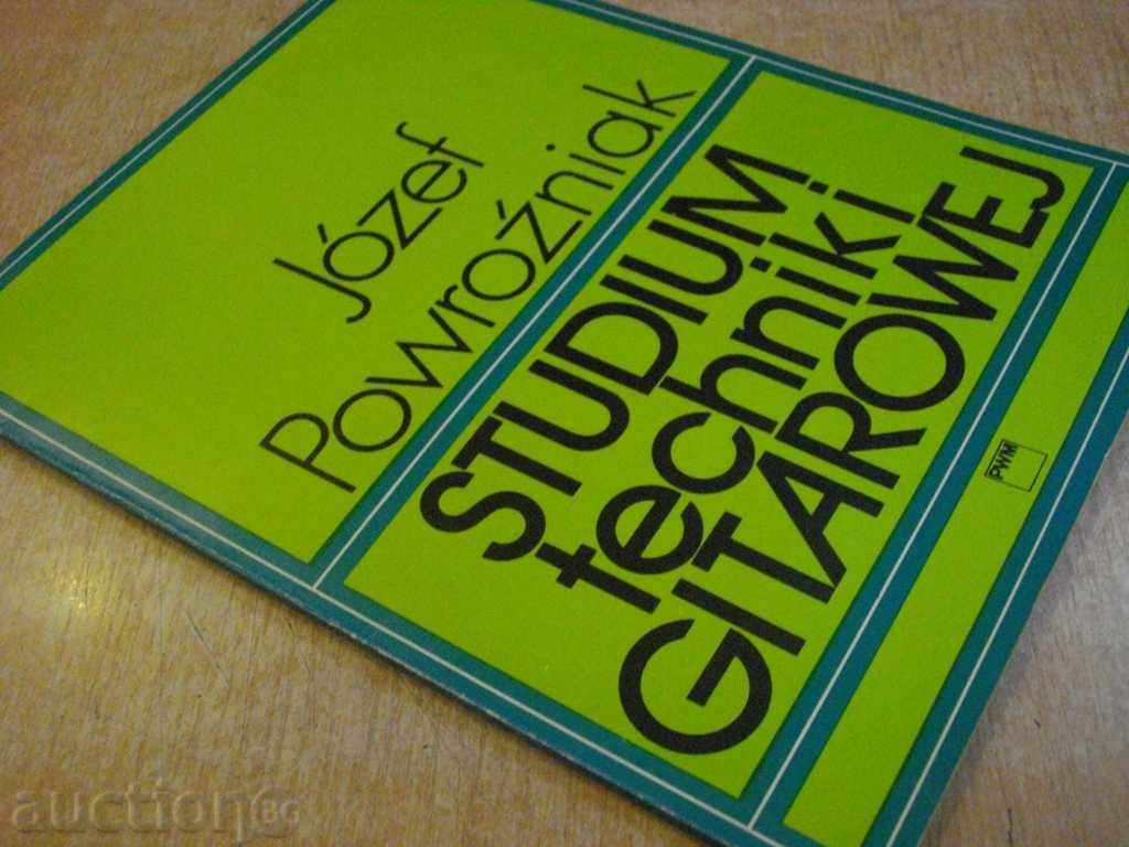 "STUDIUM techniki GITAROWEJ-Józef Powroźniak" - 52p. - 7 "STUDIUM techniki GITAROWEJ-Józef Powroźniak" - 52p. - 7