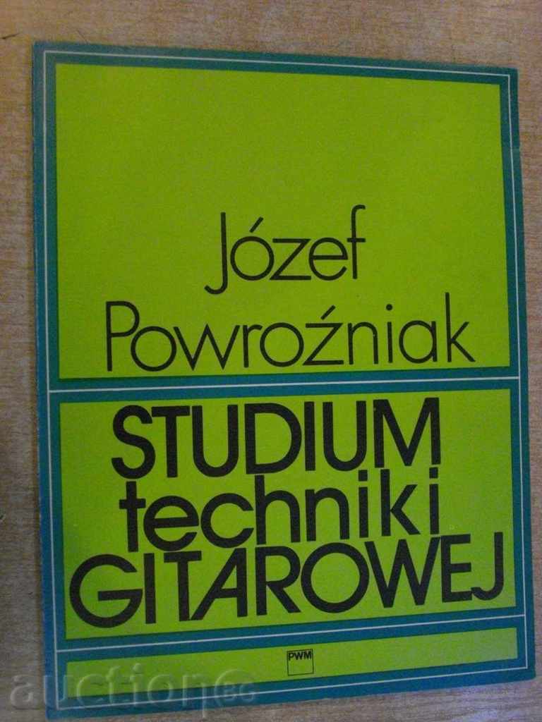 Book "STUDIUM Techniki GITAROWEJ-Józef Powroźniak" - 52str.