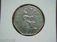 50 Pence 2001 Great Britain - AU