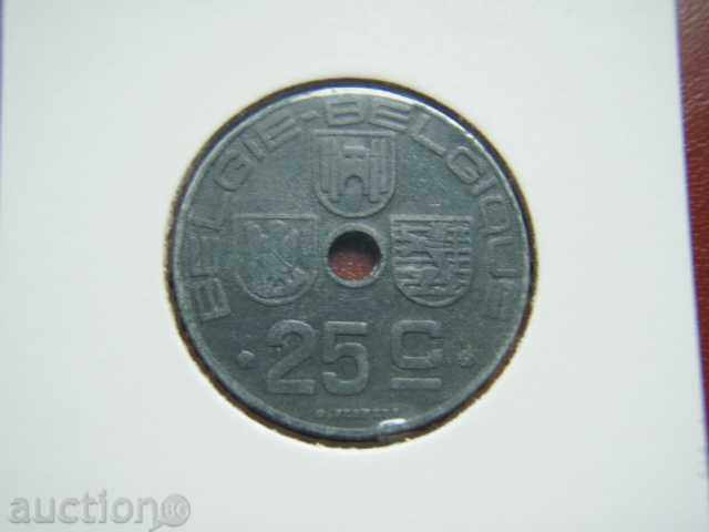 25 Centimes 1945 Belgium (Belgium) - VF/XF