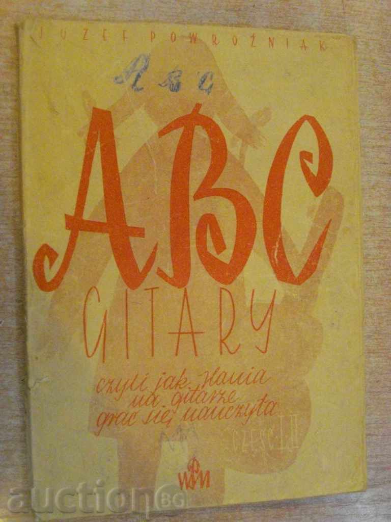Book "Gitary ABC - Józef Powroźniak" - 128 p.