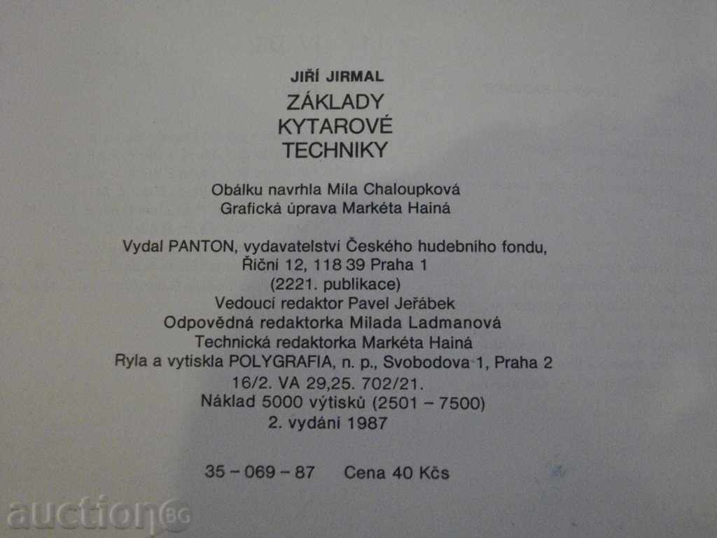 Book "BASICS OF GUITAR TECHNOLOGY - JIŘÍ JIRMAL" - 174 p. - 6 Book "BASICS OF GUITAR TECHNOLOGY - JIŘÍ JIRMAL" - 174 p. - 6