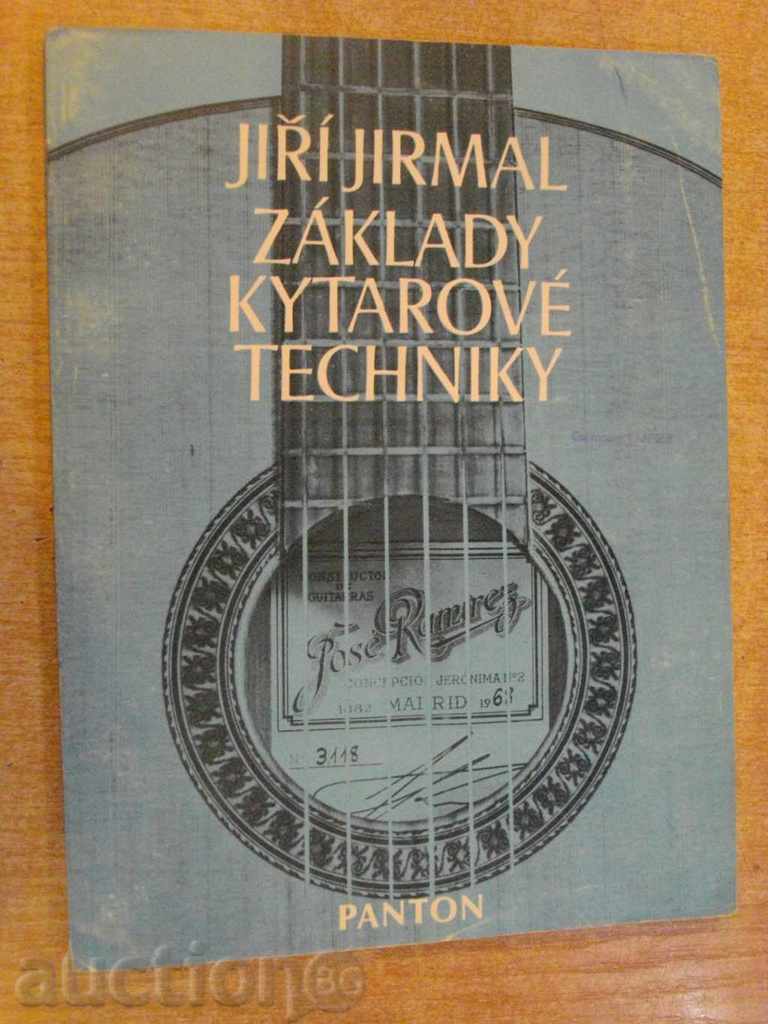 Book "ZAKŁADY KYTAROVÉ techniky - Jiri JIRMAL" - 174 p.