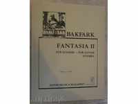 Book "FANTASIA II - Gitárra - VALENTINUS BAKFARK" - 6 p.