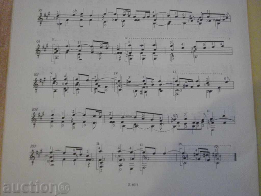 Book "FANTASIA III - Gitárra - VALENTINUS BAKFARK" - 6 p. - 5 Book "FANTASIA III - Gitárra - VALENTINUS BAKFARK" - 6 p. - 5