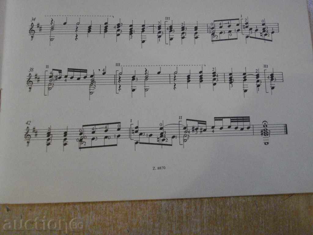 Книга "O COMBIEN EST - Gitárra-VALENTINUS BAKFARK" - 4 стр. - 5 Книга "O COMBIEN EST - Gitárra-VALENTINUS BAKFARK" - 4 стр. - 5