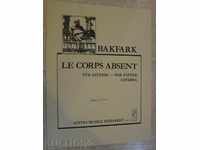 Book "LE CORPS ABSENT-Gitárra-VALENTINUS BAKFARK" - 4 p.
