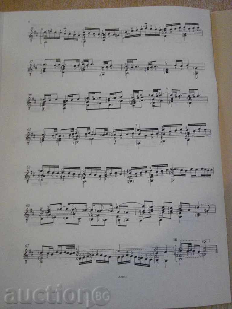 The book "D'AMOURS ME PLAINS - Gitárra-V.BAKFARK" - 6 p. - 5 The book "D'AMOURS ME PLAINS - Gitárra-V.BAKFARK" - 6 p. - 5