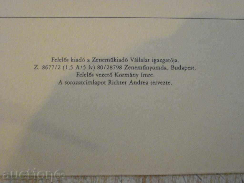 The book "D'AMOURS ME PLAINS - Gitárra-V.BAKFARK" - 6 p. - 6 The book "D'AMOURS ME PLAINS - Gitárra-V.BAKFARK" - 6 p. - 6
