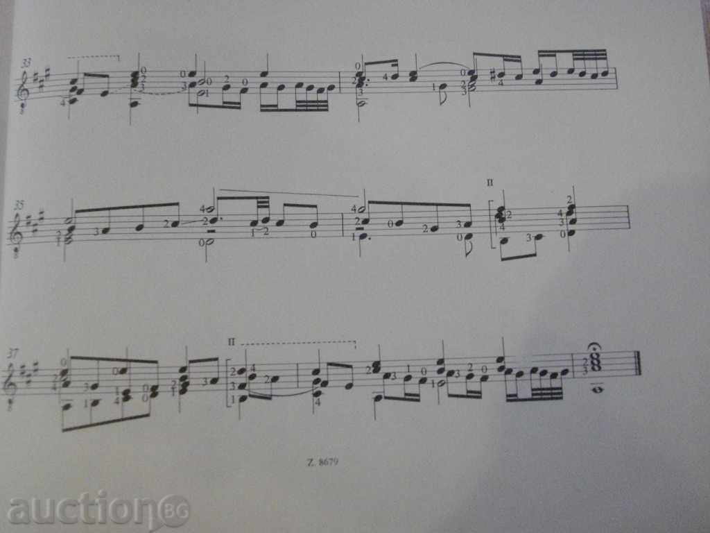 Book "SI GRAND É LA PIETÁ - Gitárra - V.BAKFARK" - 4 p. - 5 Book "SI GRAND É LA PIETÁ - Gitárra - V.BAKFARK" - 4 p. - 5