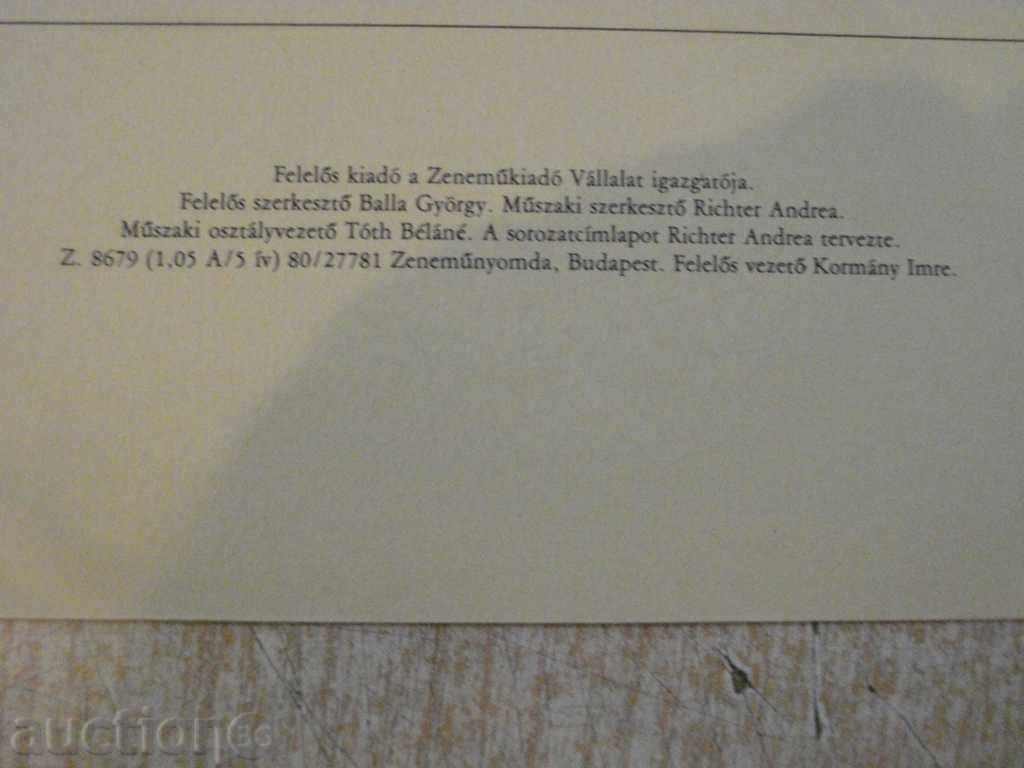 Book "SI GRAND É LA PIETÁ - Gitárra - V.BAKFARK" - 4 p. - 6 Book "SI GRAND É LA PIETÁ - Gitárra - V.BAKFARK" - 4 p. - 6