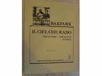 Book "IL CIEL CHE RADO-Gitárra-VALENTINUS BAKFARK" - 4 p.