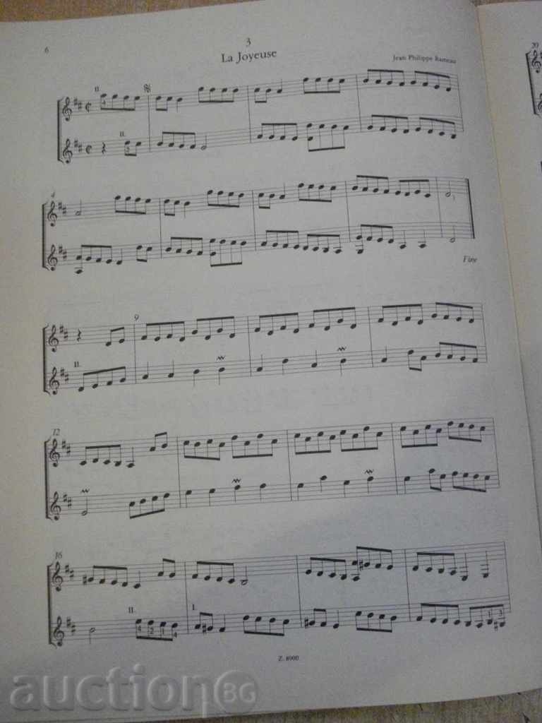 Delivery of Book "RÉGI FRANCIA MUZSIKA KÉT GITÁRRA-MOSÓCZI Miklós" -28pp