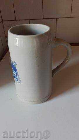 Auction Large beer mug Auction Large beer mug