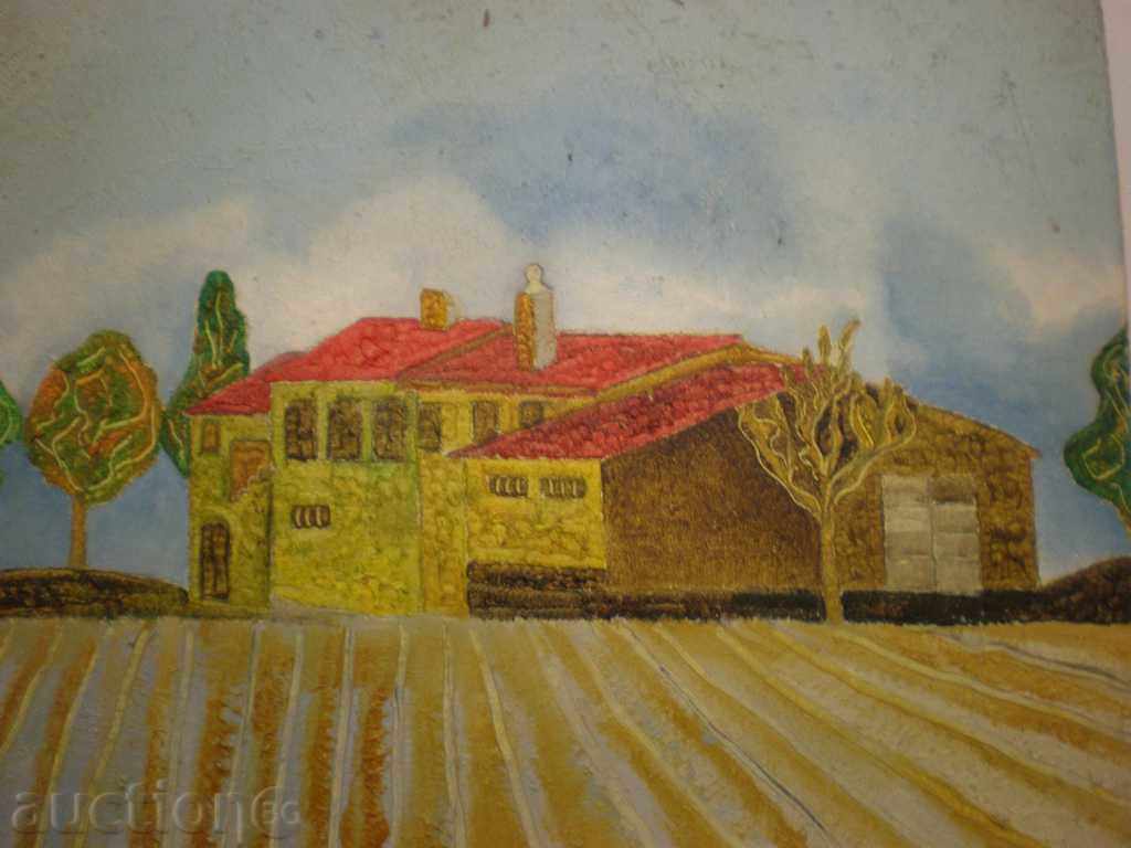 painting, oil, on phaser, signed. with price 40.00 BGN | € 20.45 painting, oil, on phaser, signed. with price 40.00 BGN | € 20.45