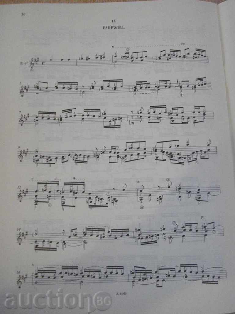 Book "TÁNCOK ÉS FANTÁZIÁK-GITÁRRA - JOHN DOWLAND" - 32 pages - 5 Book "TÁNCOK ÉS FANTÁZIÁK-GITÁRRA - JOHN DOWLAND" - 32 pages - 5