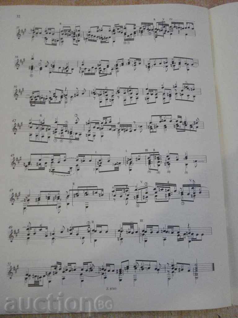 Book "TÁNCOK ÉS FANTÁZIÁK-GITÁRRA - JOHN DOWLAND" - 32 pages - 6 Book "TÁNCOK ÉS FANTÁZIÁK-GITÁRRA - JOHN DOWLAND" - 32 pages - 6