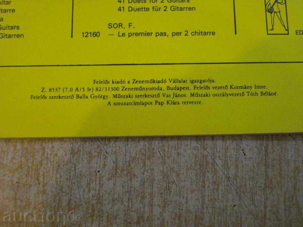 Book "DARABOK GITÁRRA-HENRY PURCELL-SÁRKÖZY Gergely" -40p. - 6 Book "DARABOK GITÁRRA-HENRY PURCELL-SÁRKÖZY Gergely" -40p. - 6