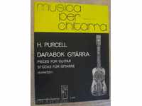 Book "DARABOK GITÁRRA-Henry Purcell-SARKOZY Gergely" -40str.