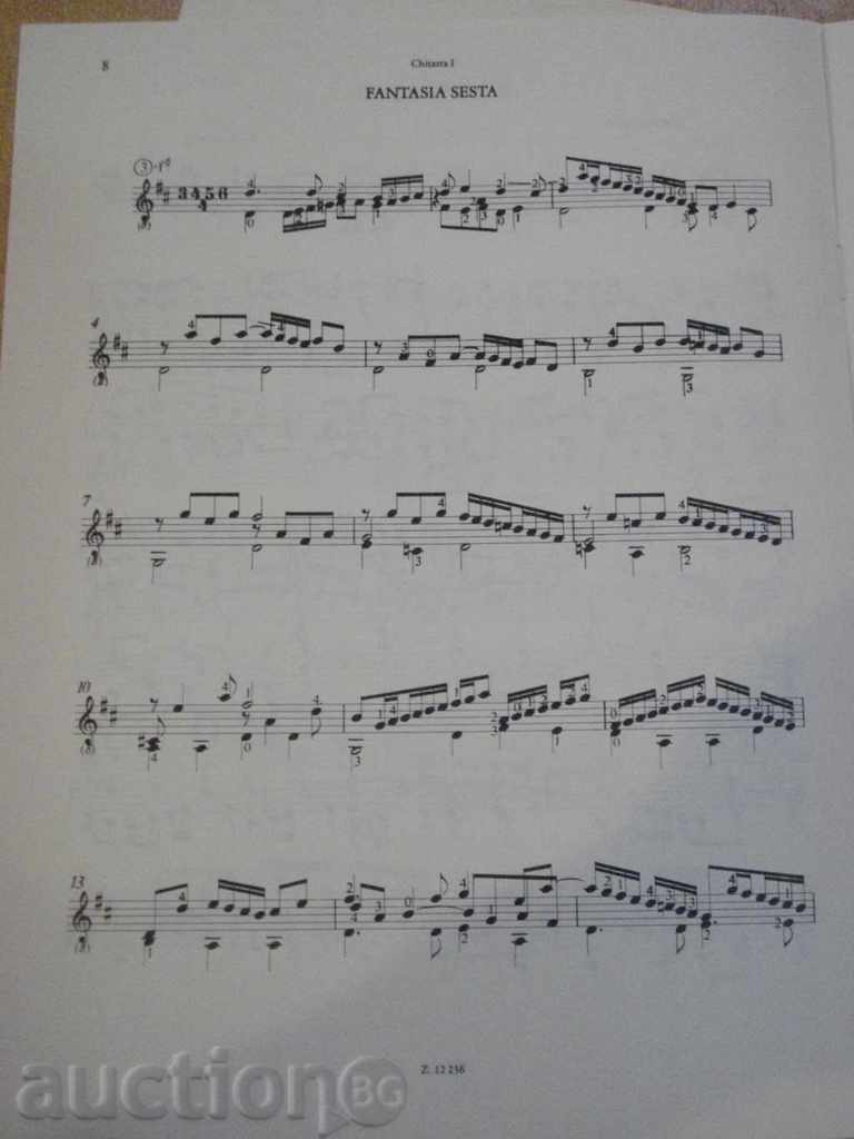 Delivery of The book "7 DUO PER 2 CHITARRE-FR.DA MILANO / J.MATELART" -28 pp. Delivery of The book "7 DUO PER 2 CHITARRE-FR.DA MILANO / J.MATELART" -28 pp.