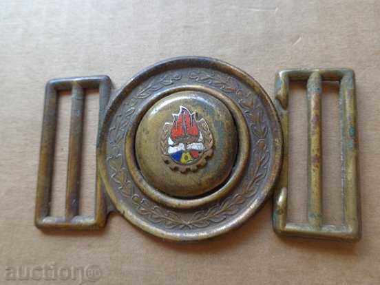 Stream with enamel, buckle, belt, uniform, ROMANIA coat of arms - 7 Stream with enamel, buckle, belt, uniform, ROMANIA coat of arms - 7
