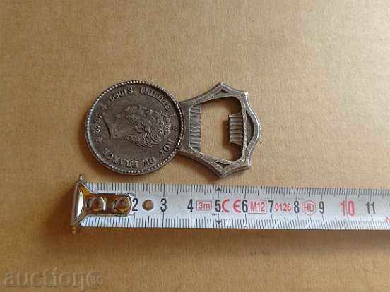 An old French opener with the face of King Louis Philippe France - 5 An old French opener with the face of King Louis Philippe France - 5