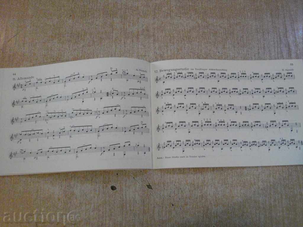 Book "Der Gitarrenlehrer - Teil II - Walter Götze" -80 p. - 5