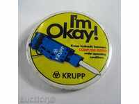 KRUPP badge