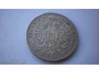 Austria 1 Florin 1879 UNC Rare Coin