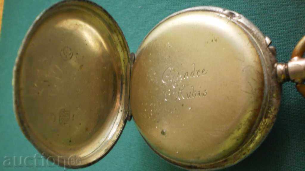 Livrarea !!! RR !!! Ceas de buzunar mare de argint pentru bărbați pentru piese Livrarea !!! RR !!! Ceas de buzunar mare de argint pentru bărbați pentru piese