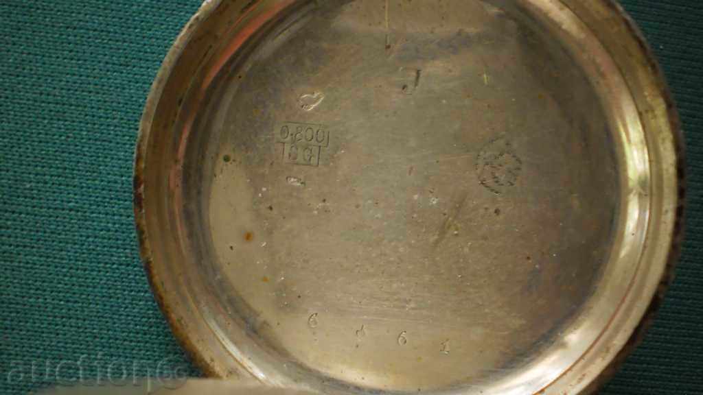 !!! RR !!! Ceas de buzunar mare de argint pentru bărbați pentru piese - 5 !!! RR !!! Ceas de buzunar mare de argint pentru bărbați pentru piese - 5