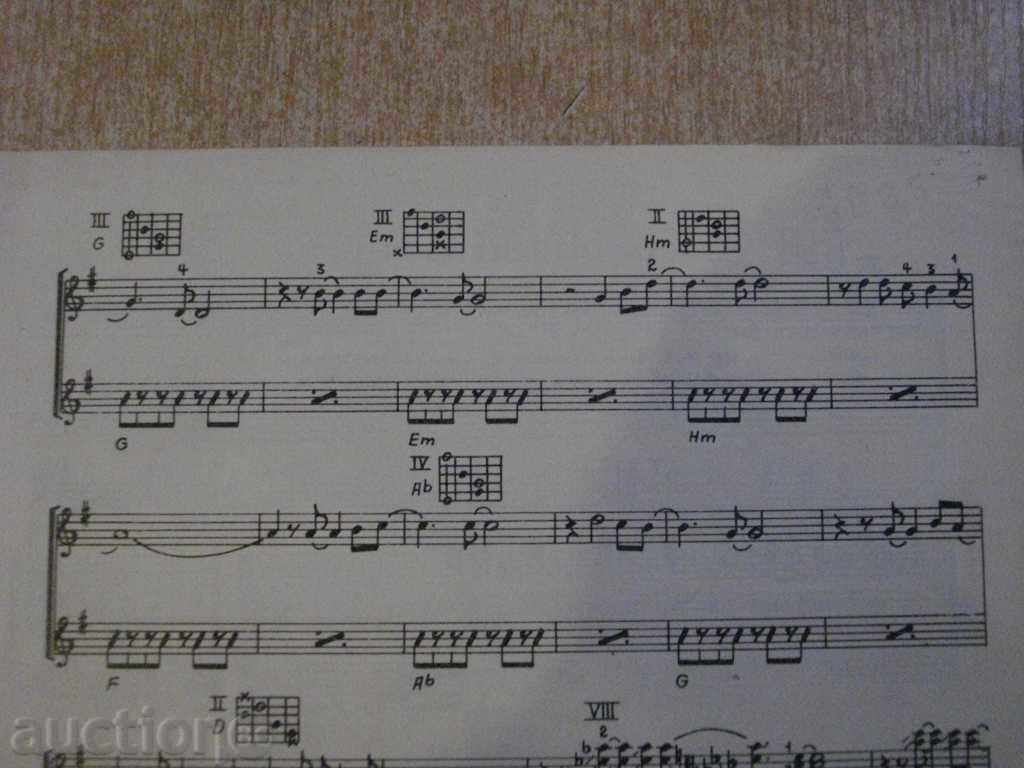 The book "LDZ SCHLAGER FÜR GITARRE - 1 - Jürgen Kliem" - 4 p. - 5 The book "LDZ SCHLAGER FÜR GITARRE - 1 - Jürgen Kliem" - 4 p. - 5