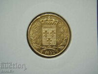 20 Francs 1822 W France - XF/AU (gold)