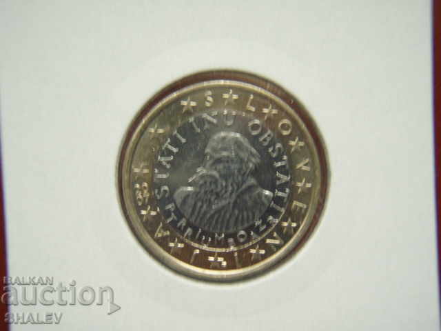 Auction 1 Euro 2007 Slovenja (1 Euro Slovenia) - Unc Auction 1 Euro 2007 Slovenja (1 Euro Slovenia) - Unc