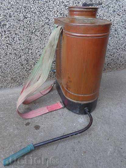 Ψεκαστήρα αμπελιού 1925 έτους Βασίλειο Βουλγαρίας χάλκινο δοχείο χαλκού - 6