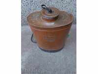 Pulverizator pentru vie 1925 Regatul Bulgariei vas de cupru din cupru