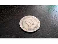 Ράιχ Coin - Γερμανία - 10 εκατοστά του μάρκου | 1874.? σειρά Α