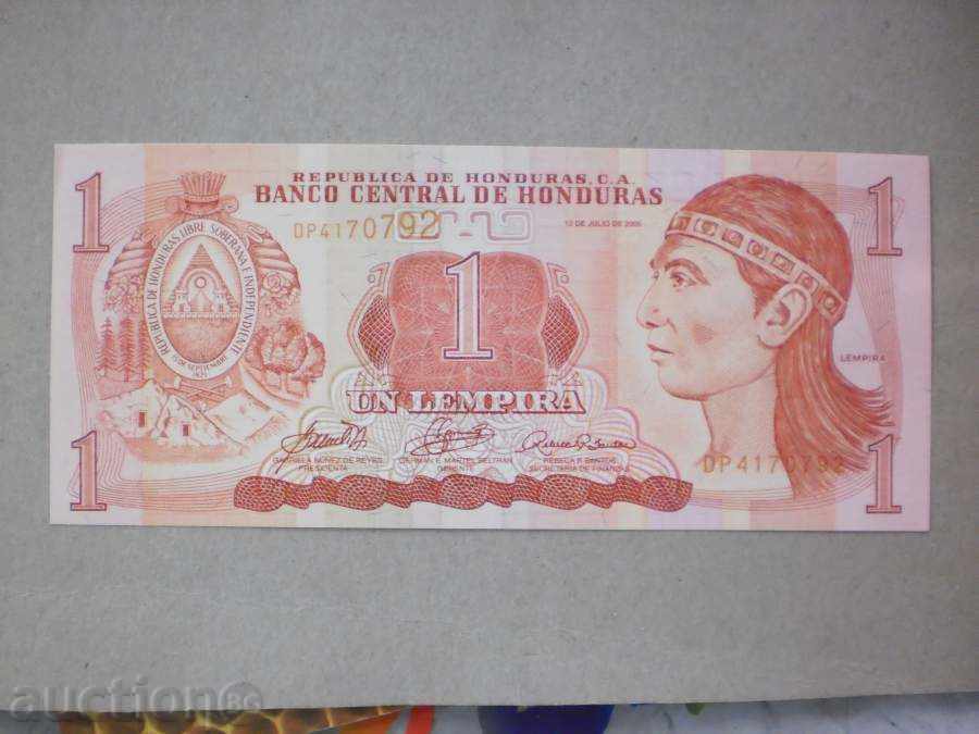 1 lempira 2006 HONDURAS cu preț € 0.45 | 0.88 BGN
