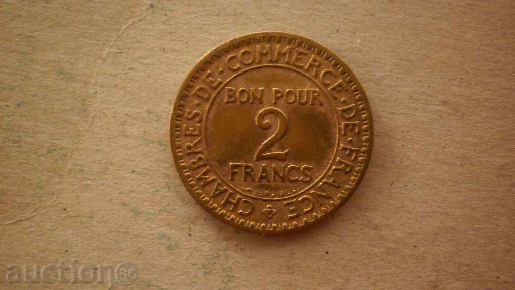 2 franci 1923 Franța cu preț € 2.05 | 4.01 BGN 2 franci 1923 Franța cu preț € 2.05 | 4.01 BGN
